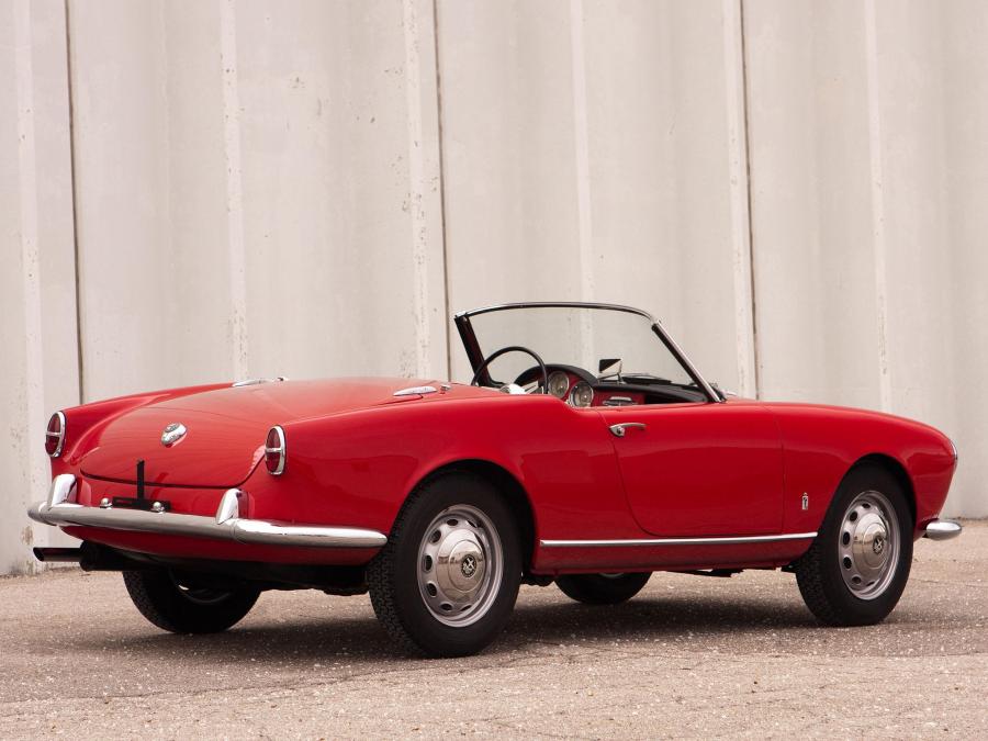  Alfa Romeo Giulietta Spider (750) 1956 года  (фото 19 из 23)